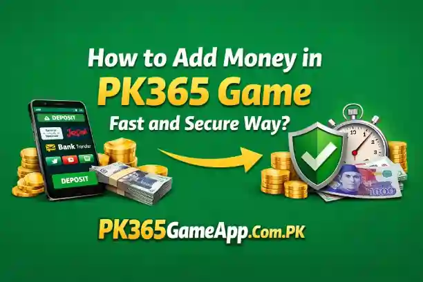 Add Money in PK365 Game